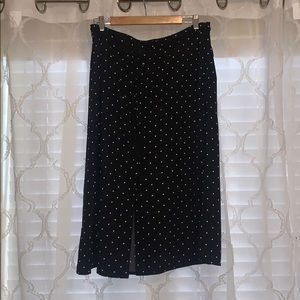 Cute Midi Polka Dot Skirt